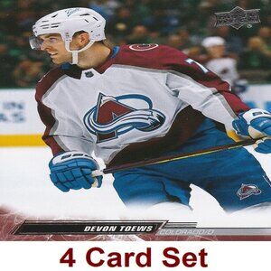 Devon Toews Hockey Card Collection